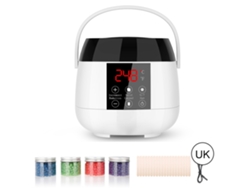 2026-kit De Depilação Com Aquecedor Lcd E Tiras De Cera 500ml Máquina De Depilação