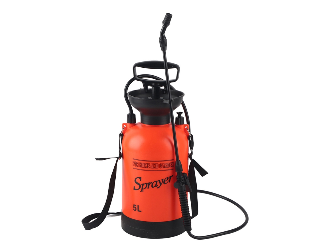 Pulverizador De Jardín De 5 Litros Con Presión De Aire Y Asa Para Agricultura Y Jardinería.