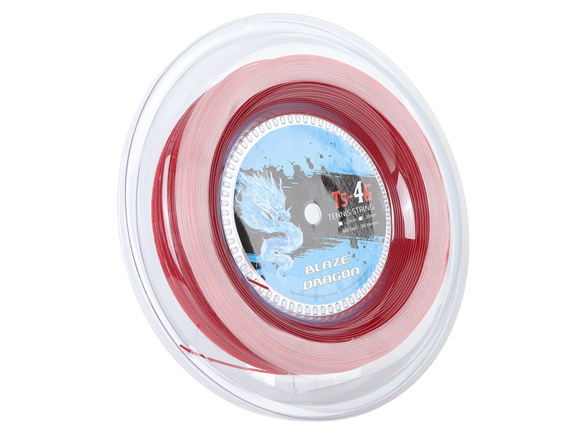 Vlrla-2026hilo De Tenis Poliéster Bobina 200m 1.30mm Rojo Para Gimnasio Deporte Al Aire Libre Ts 4g