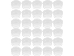 Nuobesty Pacote Com 100 Rolhas Internas Para Frascos De Cosméticos, Rolhas Herméticas De Plástico De 24 Mm
