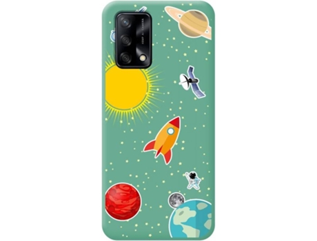 Carcasa Oppo A74 4G TUMUNDOSMARTPHONE Espacio Verde