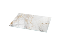 Tapa De Mesa Rectangular Espelharte (140x70 Cm - Mármol Elegante Con Vetas - Blanco)