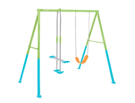 Columpio jardín infantil con balancín INTEX