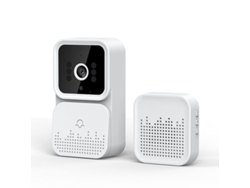 Timbre De Puerta Inalámbrico Inteligente Con Cámara, Diálogo Remoto Por App, Wifi 2.4g, Almacenamiento En La Nube