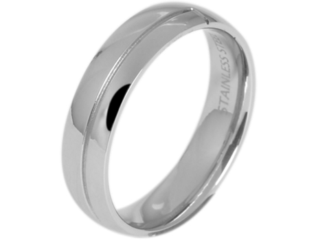 AKZENT Anillo Masculino em Acero Inoxidable Tam.70