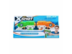 Pistola de Agua X-Shot Warfare Double Small Stealth 2 Piezas 16 x 13 x 3 cm