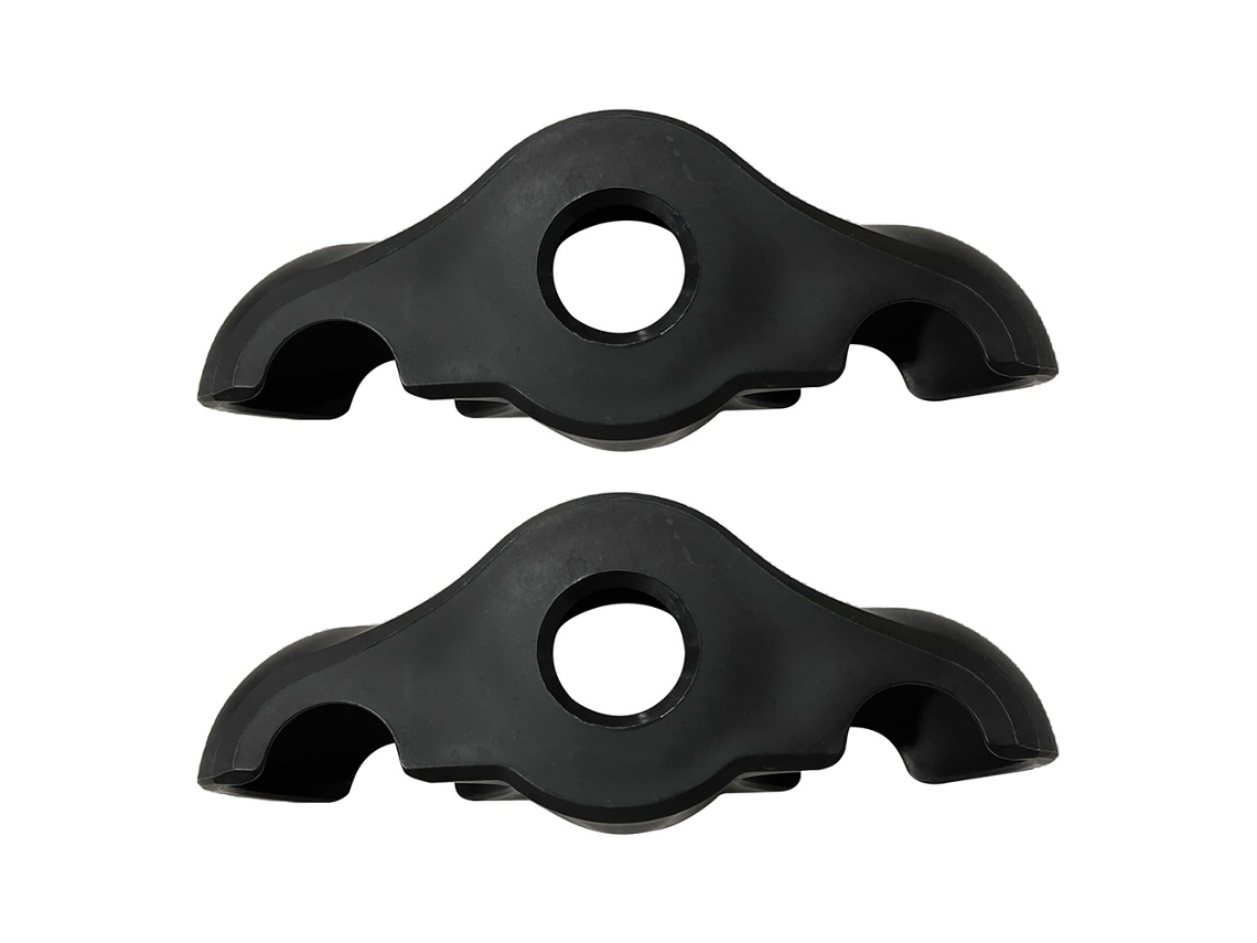 4 almohadillas de ciclismo para entrenador de bicicleta inteligente, almohadillas de pelota de tenis con absorción de impactos, equipo de entrenamiento en interiores Vayotoy