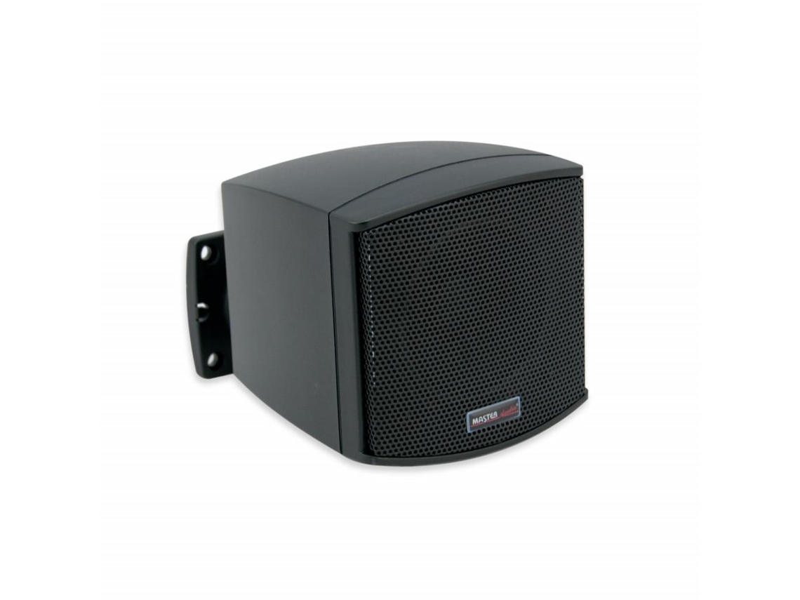 Par de Altavoces Satélite Negros Tamaño Compacto 8 Ohms / 100V