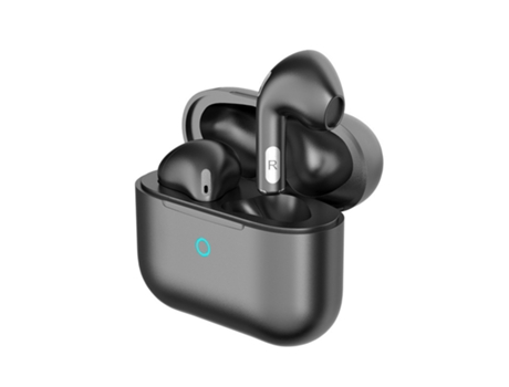 Auriculares Inalámbricos Horas Reproducción para Apple CHRONUS Bluetooth Negro