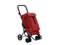 Carro de La Compra PLAYMARKET Go Up Premium Dobrável 4 Ruedas Cor Chili Black Pepper