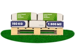 Semilla de Césped para Recuperación Resiliente 150 Kg para 7500 M2 ORGANIFER