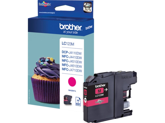 Cartucho de tinta BROTHER LC-123M