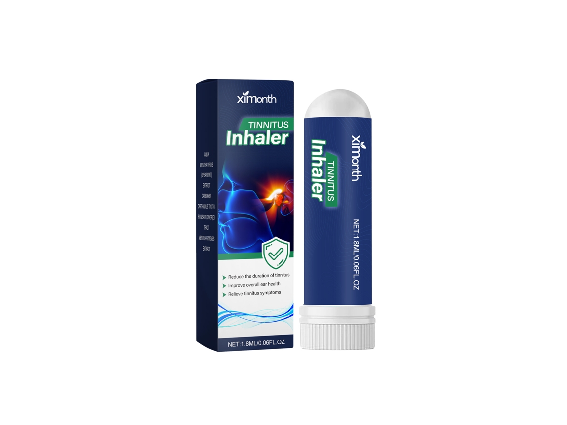 Inhalador nasal en barra para alivio del oído