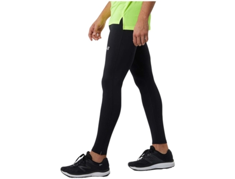 Leggings de Hombre para Deporte NEW BALANCE Accelerate Negro (M)