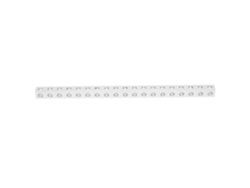 Perfil De Extrusión De Aluminio L-beam 19 Agujeros Accesorios Robot 8x8mm