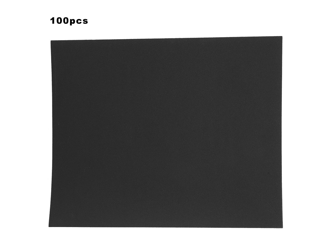 Hojas De Papel De Lija Cw 600-2c, 100 Unidades, Para Pulir Y Lijar Muebles Y Herramientas De Carpintería.