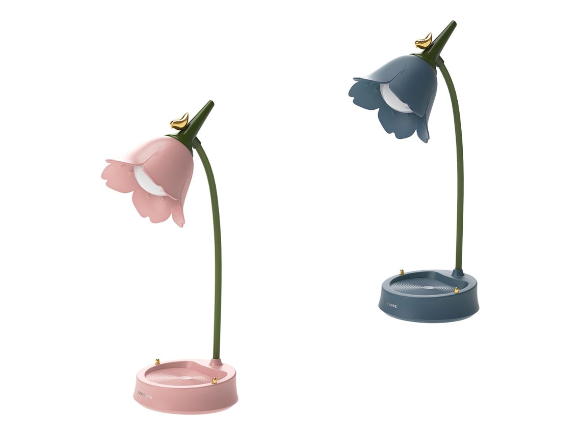 2 lámparas de mesa LED con sensor táctil slowmoose