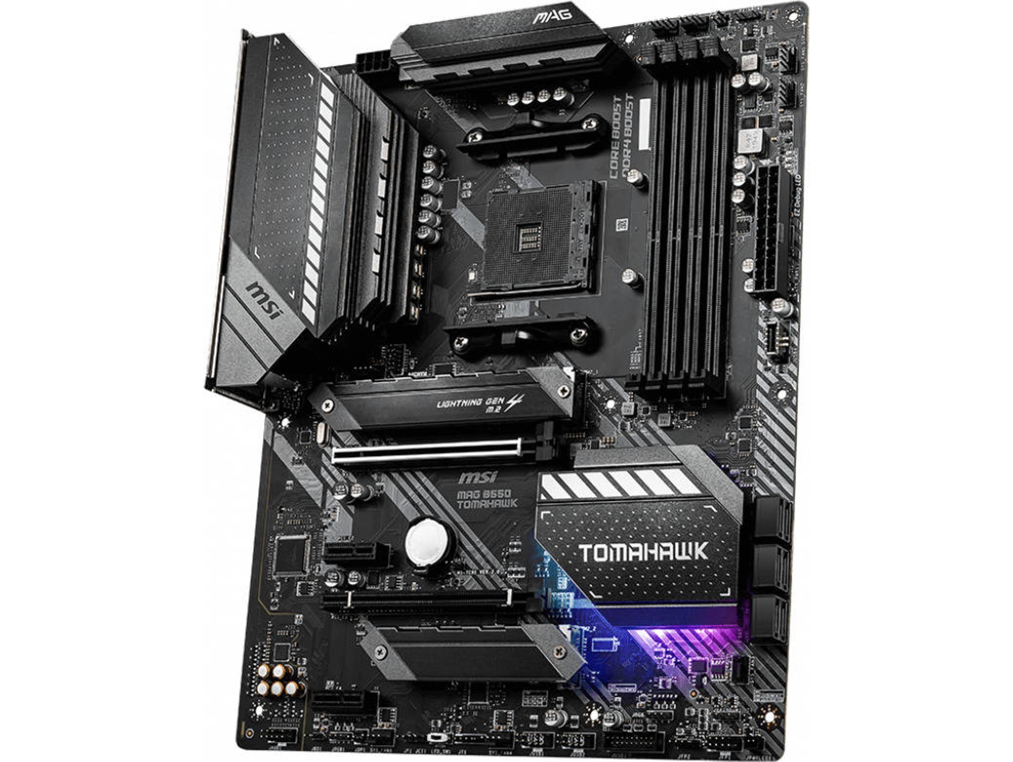 Placa Base MSI MAG B550 TOMAHAWK (Socket AM4 - AMD B550 - ATX)