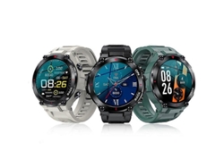 Reloj inteligente K37 resistente al agua para deportes al aire libre con monitor de frecuencia cardíaca y oxígeno en sangre las 24 horas. Ly Ebike