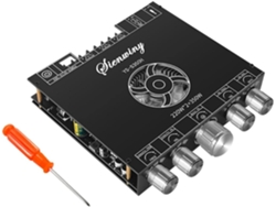 Placa Amplificadora Bluetooth S350h De 2 Canales Y 1 Canal Tpa3255