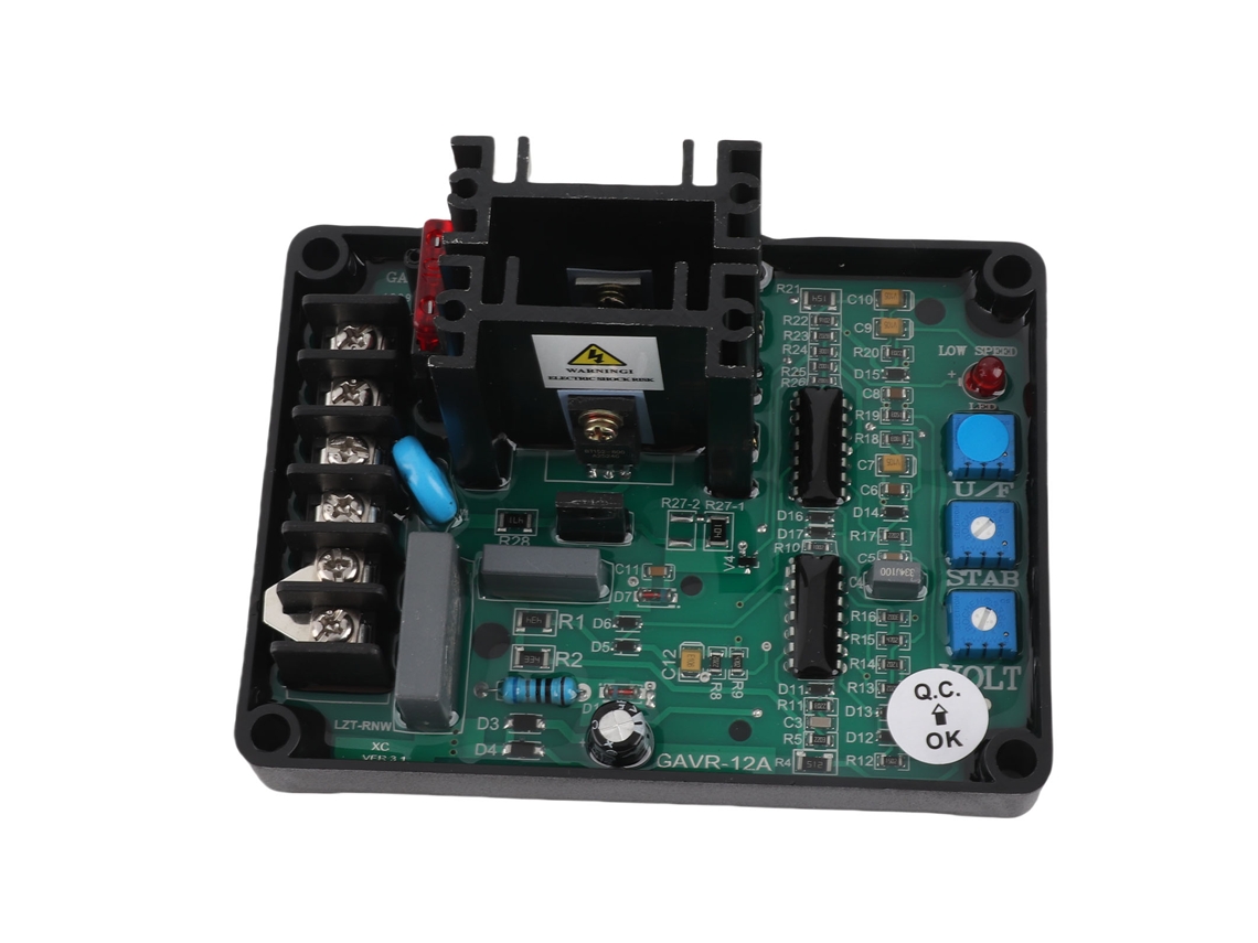 Regulador De Voltaje Automático Gavr-12a Para Generador Genset