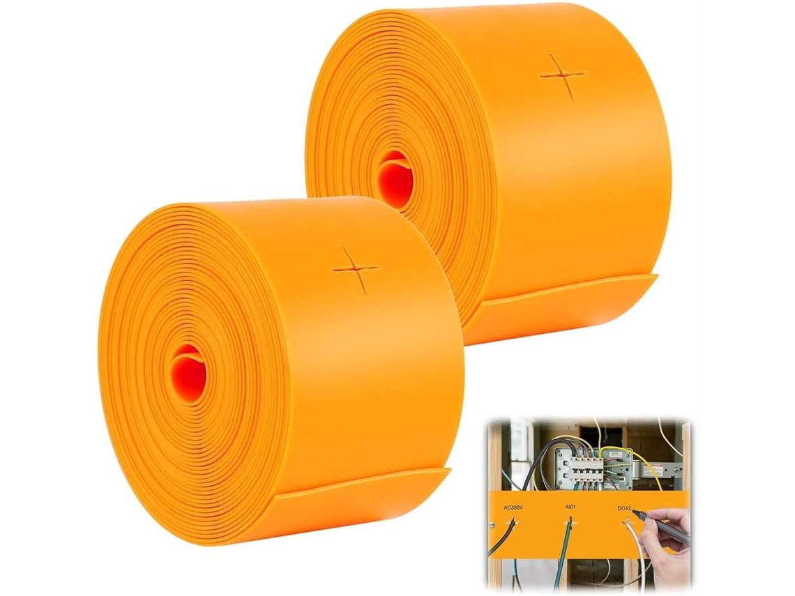 2 Tiras Perforadas Para Cables, 5 M X 16,4 Pies, Para Cables Eléctricos, Mantienen Los Cables En Su Lugar.