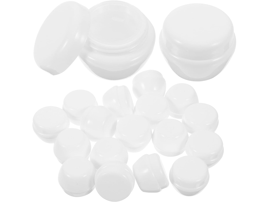 De 40 Frascos Vazios E Recarregáveis Para Creme Cosmético, Ideais Para Amostras.