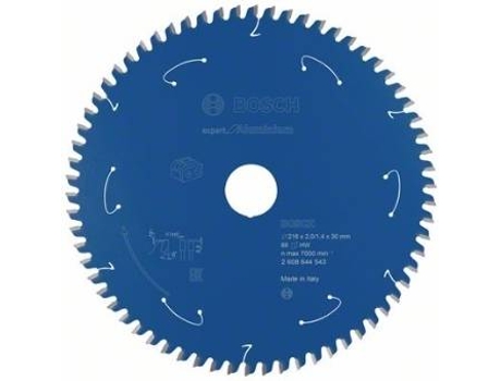 Disco de Sierra Circular BOSCH Para Sierra Sin Cables Expert para Aluminio 216x2/1.4x30 T66