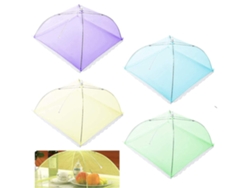 Funda para alimentos Homealexa, paquete de 6, plegable, para tartas, protección contra insectos, para comida, fruta, picnic y barbacoa, 44 x 44 x 30