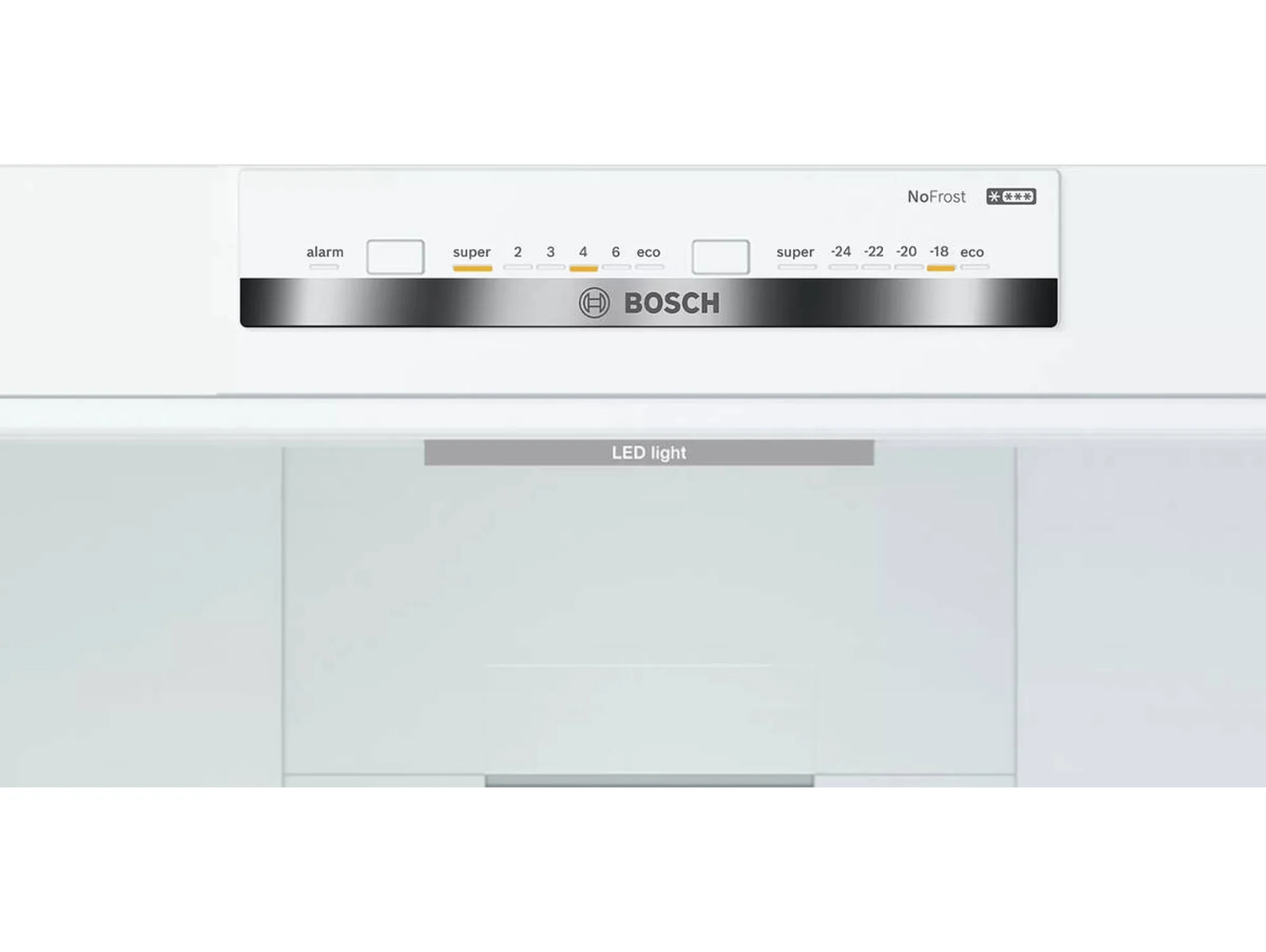 Frigorífico Combi BOSCH KGN39VWDA (No Frost - 203 cm - 203 L - Blanco)