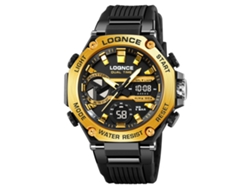 Reloj Deportivo (dorado), Esfera Octogonal, Elegante Reloj De Pulsera Electrónico Multifuncional Luminoso Para Estudiantes.