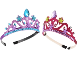 Conjunto De 6 Piezas Para Fiestas De Cumpleaños: Corona, Tiara Con Temática Marina, Accesorios Para El Cabello Para Niños Y Niñas.