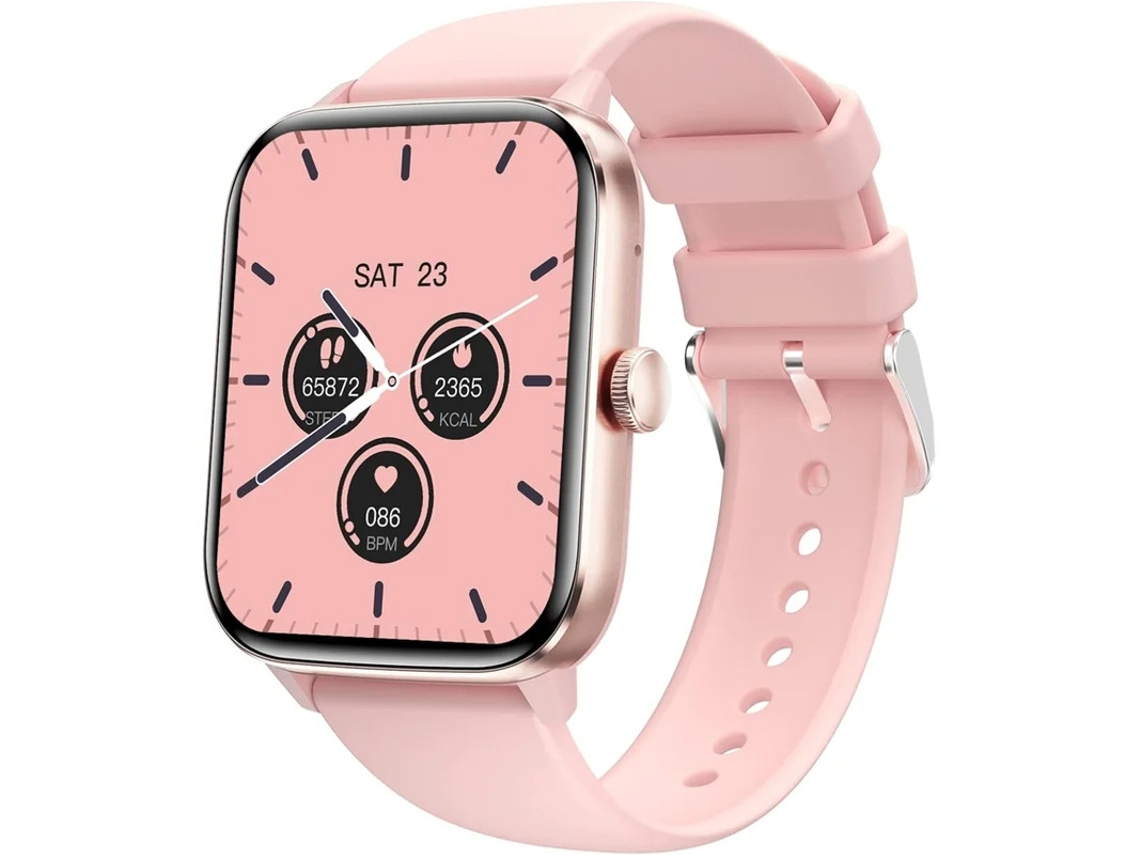Smartwatch Hace/recibe Llamadas Reloj De Fitness De 2. 0 Más De 100 Modos Deportivos Rosa Yizhood