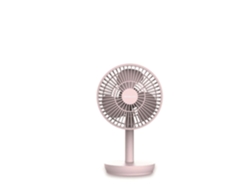 Ventilador de Sobremesa Rosa Newlux USB Desk W300