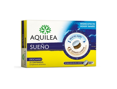 Complemento Alimentar URIACH-AQUILEA Aquilea Sueño 15 Comprimidos