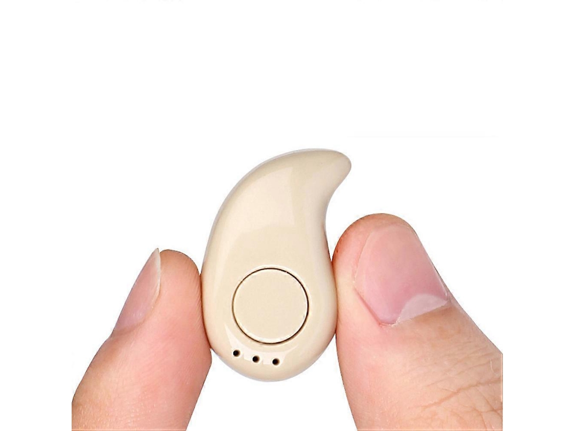 Auriculares inalámbricos invisibles S530 4.1 Mini auriculares estéreo deportivos intraaurales con micrófono para smartphones, tablets y bicicletas eléctricas (color piel)