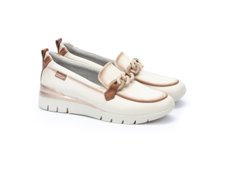 Mocasines de Mujer PIKOLINOS Cantabria Blanco (39)