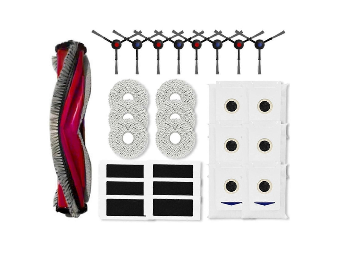 27 Piezas Para T30 Pro Omni Ddx14 / M12 Pro+ Repuestos Accesorios Cepillo Lateral Principal Filtro Mopa Du