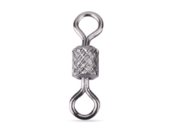 Anillo giratorio de cobre para pesca, 100 unidades, 4