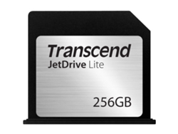 Tarjeta Expansion TRANSCEND 256GB JetDriveLite, para MacBook Air 13'' (compatible: finales 2010- inicio 2015)