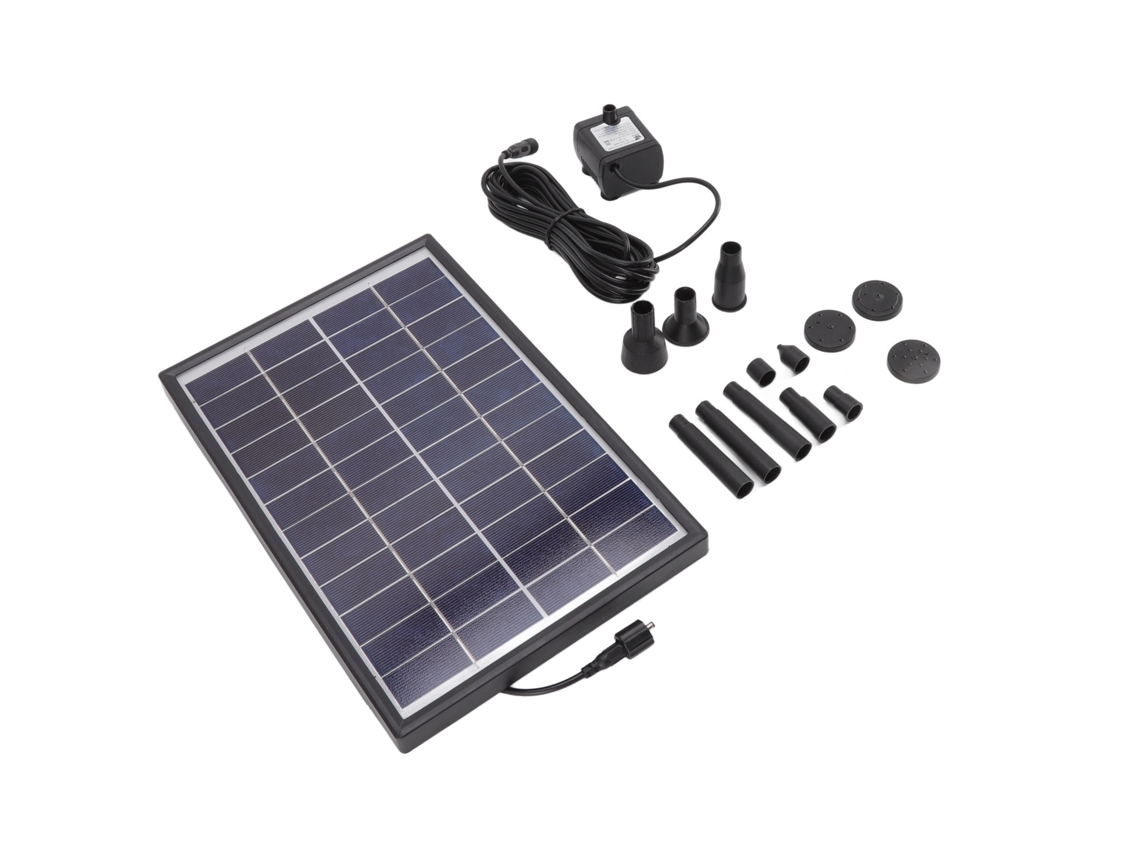 Bomba solar de 12 V y 6 W para decoraciones flotantes