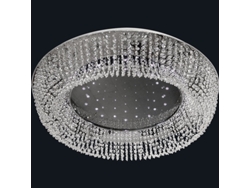 Plafón Violet Grande 25Xg4 12V90X0.06W Led Alt.19Xd.100Cm Cromado FERRIMEX