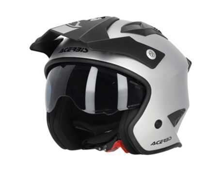 Casco Jet ACERBIS Aria 2206 Plata S