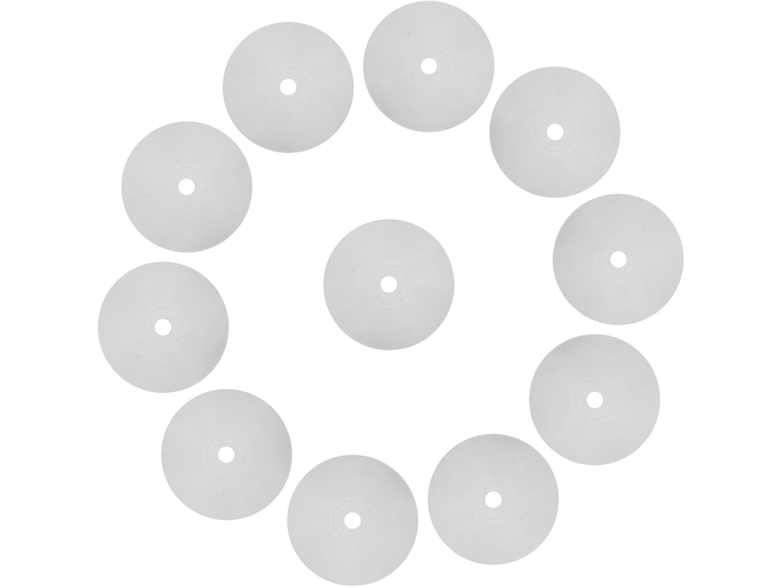 18 Cd Transparentes Vírgenes Para Decoración De Paredes - Discos Compactos Individuales