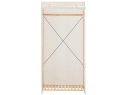 Maison Exclusive - Armario De Tela Blanco 79x40x170 Cm