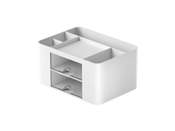 Organizador De Escritorio Con Cajón Multifuncional De Dos Niveles, De Gran Capacidad Para Bolígrafos Y Suministros.