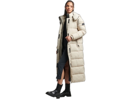 Abrigo para Mujer SUPERDRY (Poliéster - L - Multicolor)
