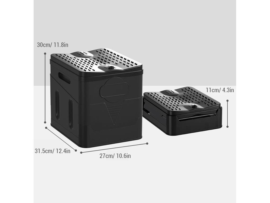 Inodoro Portátil Plegable Para Camping, Senderismo Y Viajes Con Tapa, Fabricado En Material Pp Duradero.
