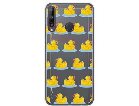 Carcasa Huawei P40 Lite E TUMUNDOSMARTPHONE Dibujos Transparente Multicolor