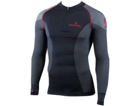 Camiseta de Hombre para Running SURAL Vertigo Ts Gris (XS)